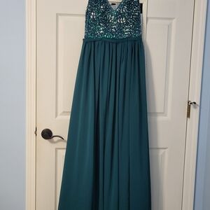 JJs House Turquoise Gown